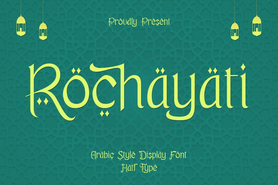 Rochayati Arabic Display Font