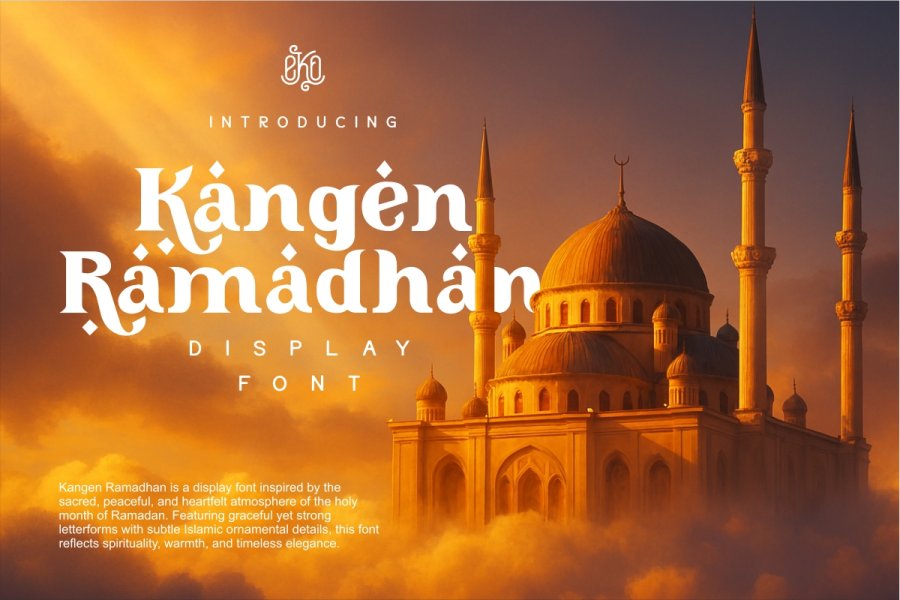 Kangen Ramadhan Arabic Serif Font