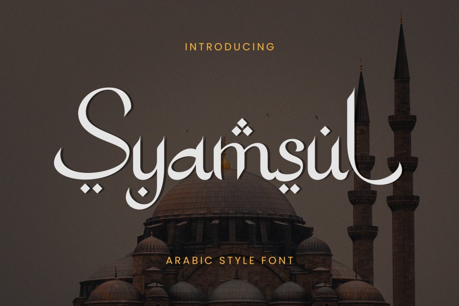 Syamsul Arabic Calligraphy Font