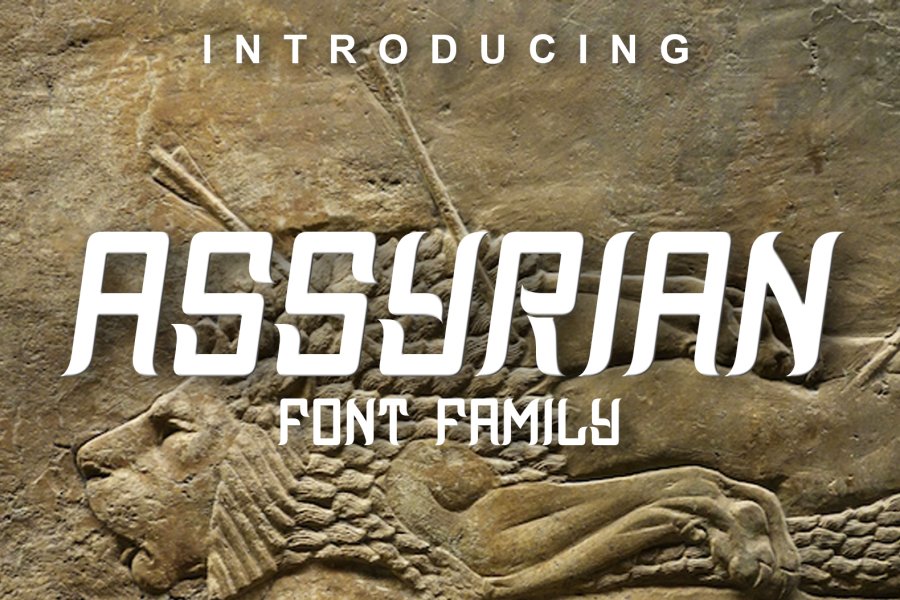 Assyrian Arabic-Style Font