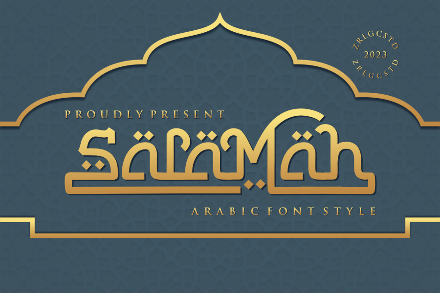 Salamah Arabic Luxury Font