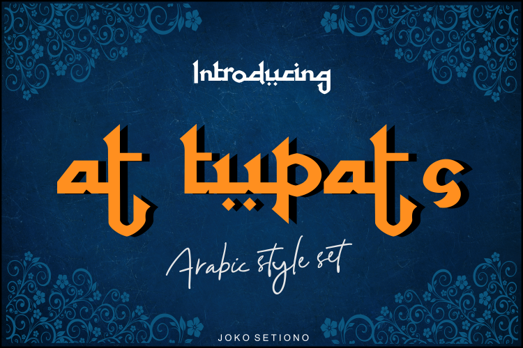 At Tupats Arabic Style Font