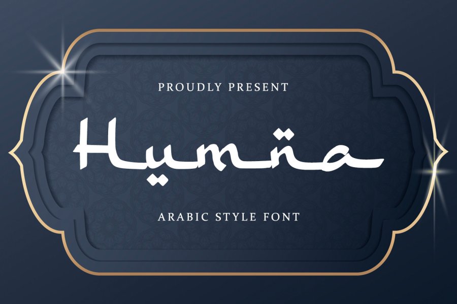 Humna Arabic Styled Font