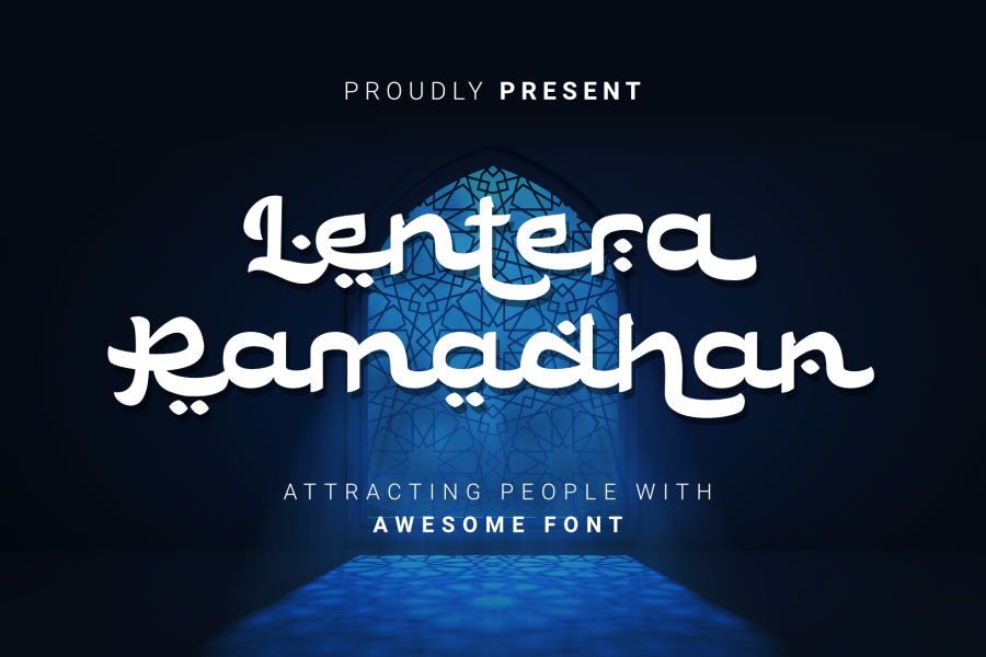Lentera Ramadhan Arabic Display Font