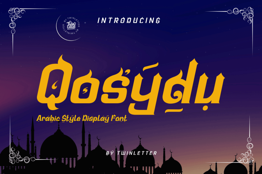 Qosydu Arabic-Style Font