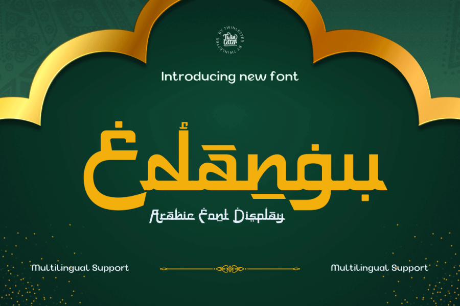 Edangu Arabic Display Font