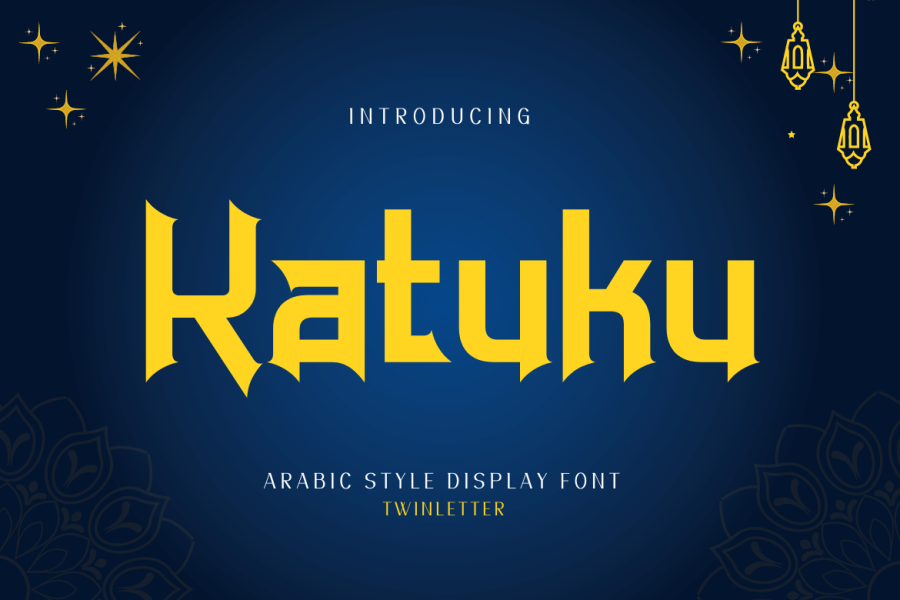 Katuku Arabic Calligraphy Font