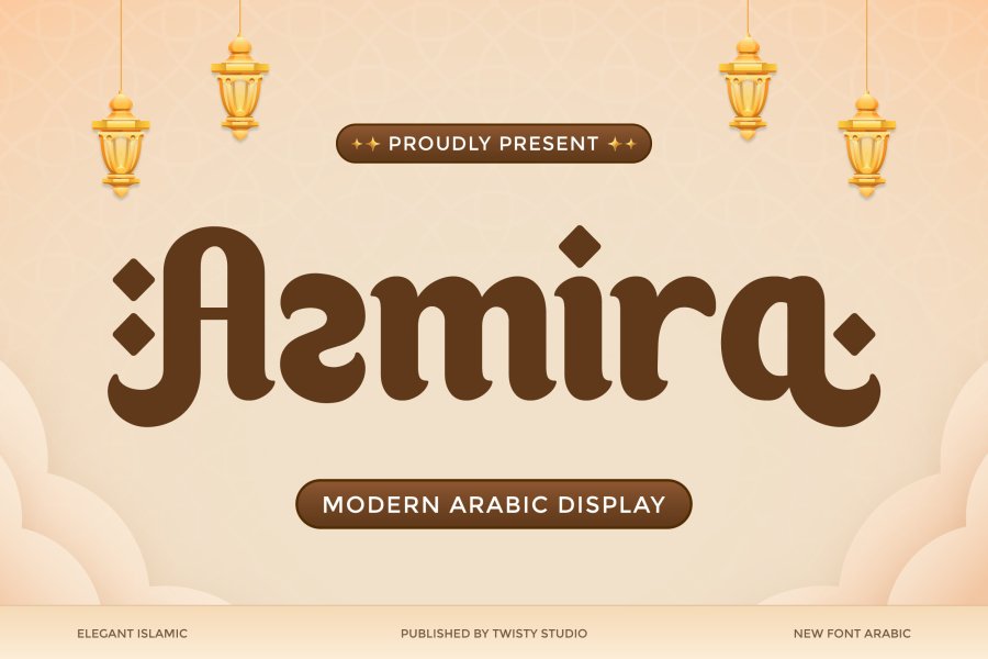 Azmira Arabic Display Font