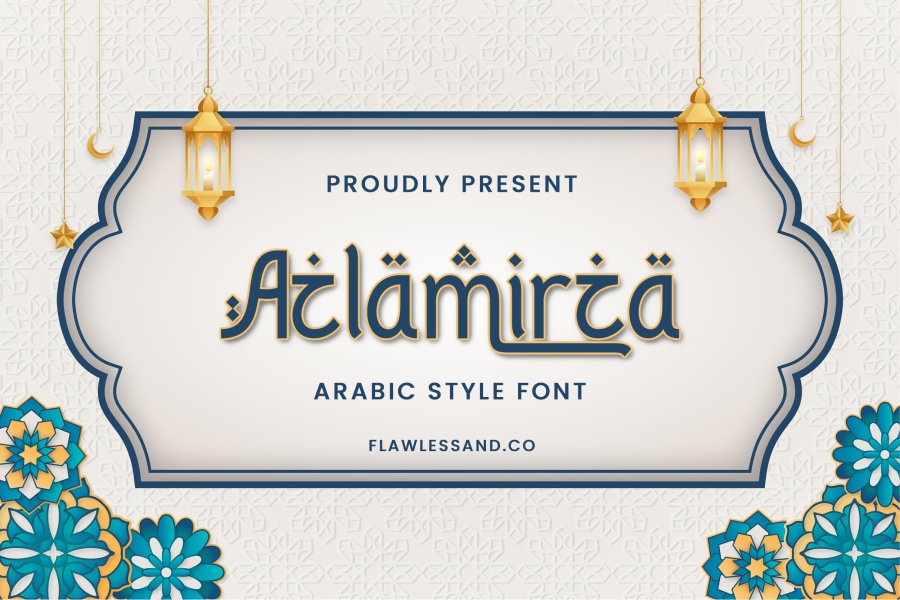 Azlamirza Arabic Style Font