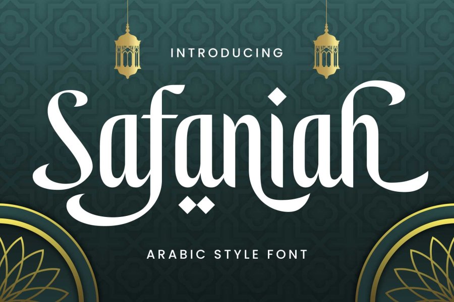 Safaniah Arabic-Style Font