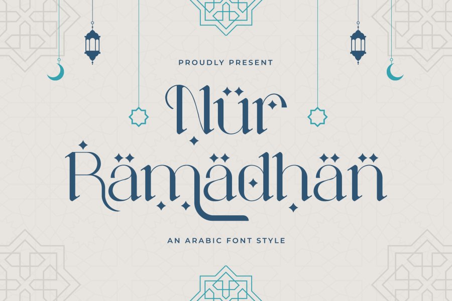 Nur Ramadhan Arabic Display Font
