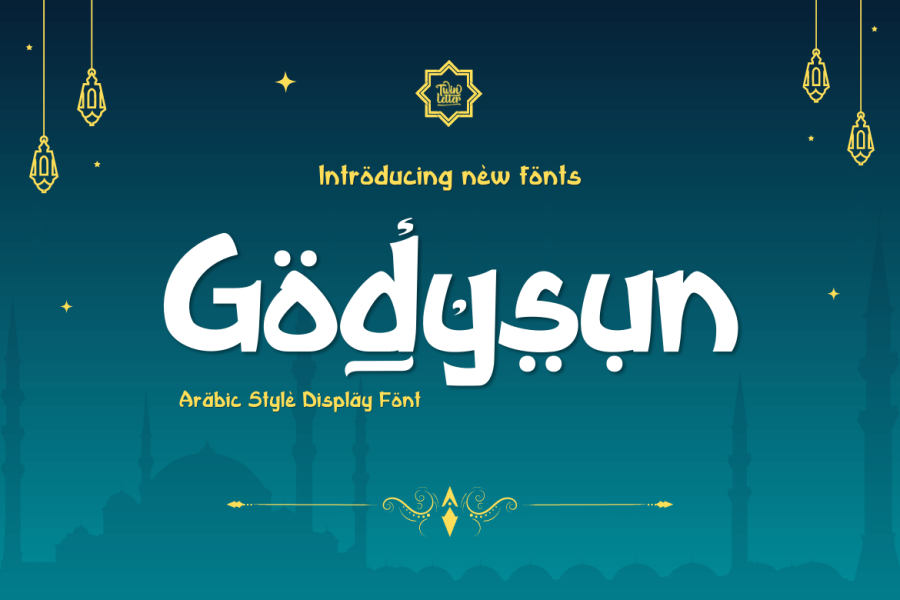 Godysun Arabic Decorative Font