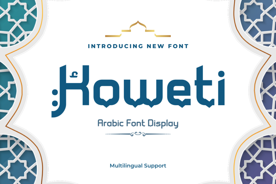 Koweti Arabic Display Font