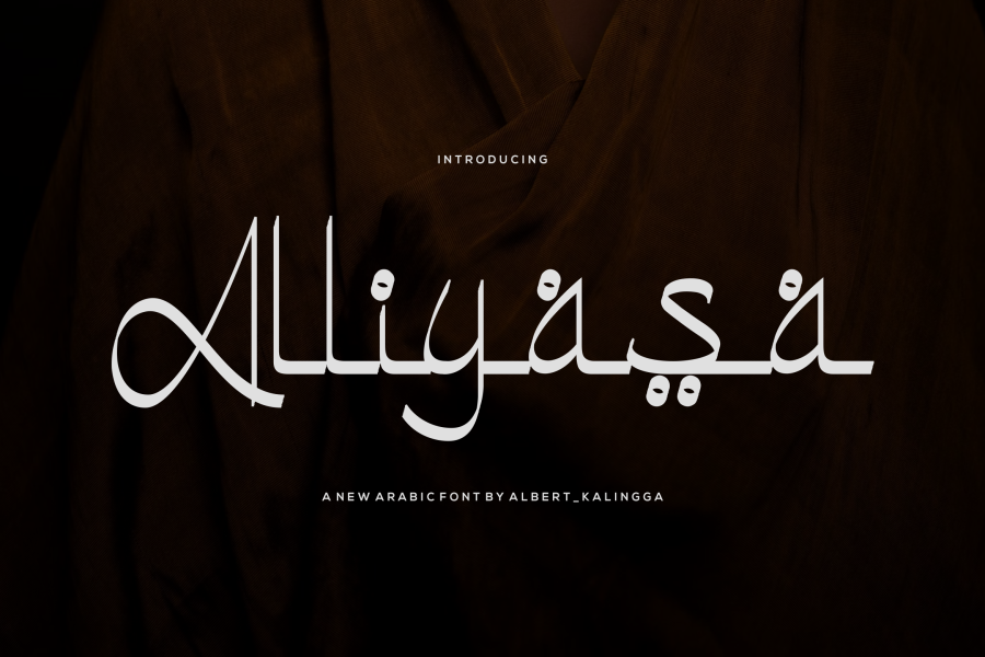 Alliyasa Arabic Display Font