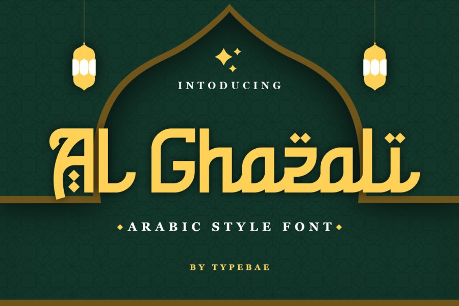 Al Ghazali Arabic Display Font