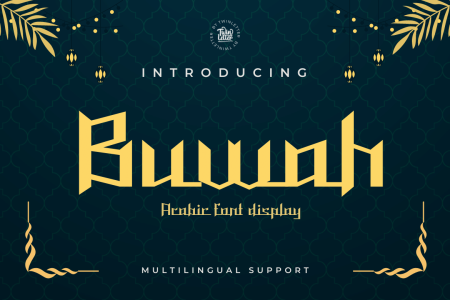 Buwah Arabic Display Font