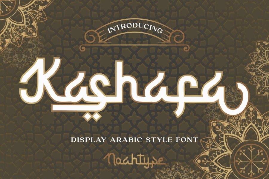 Kashafa Arabic Display Font