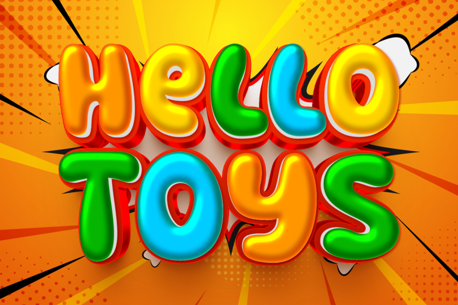 Hello Toys Cartoon Font