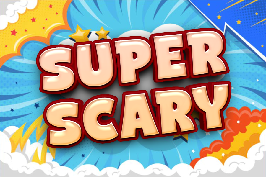 Super Scary 3D Comic Display Font