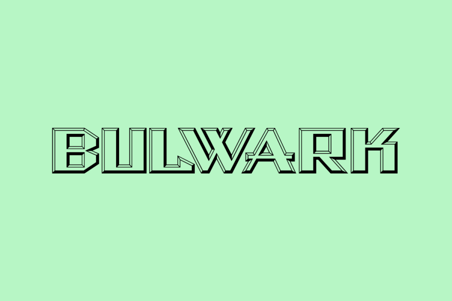 Bulwark 3D Display Font