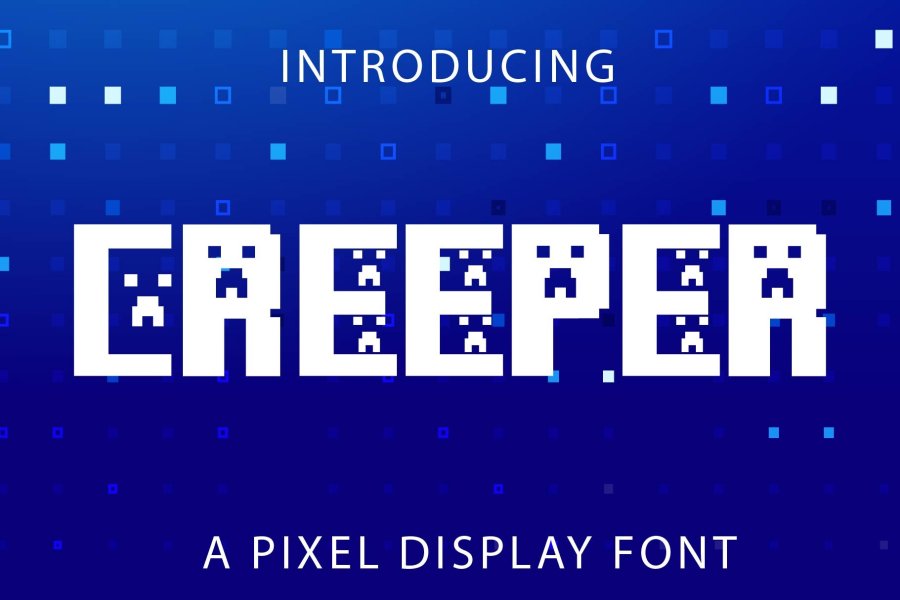 Creeper Playful Display Font