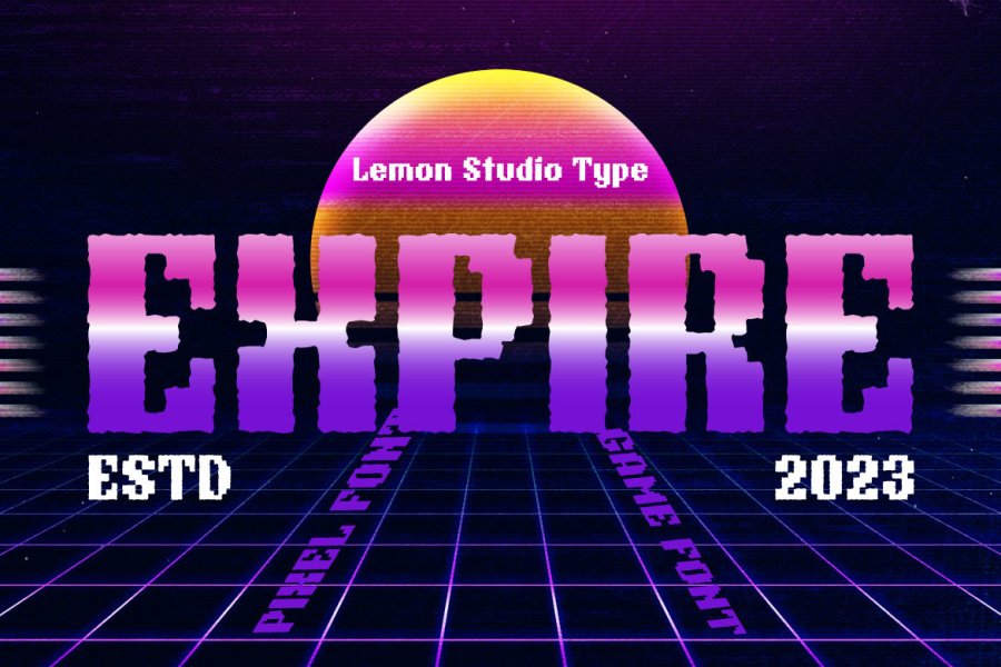 Expire Pixel Font