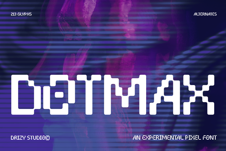 Dotmax Pixel Font