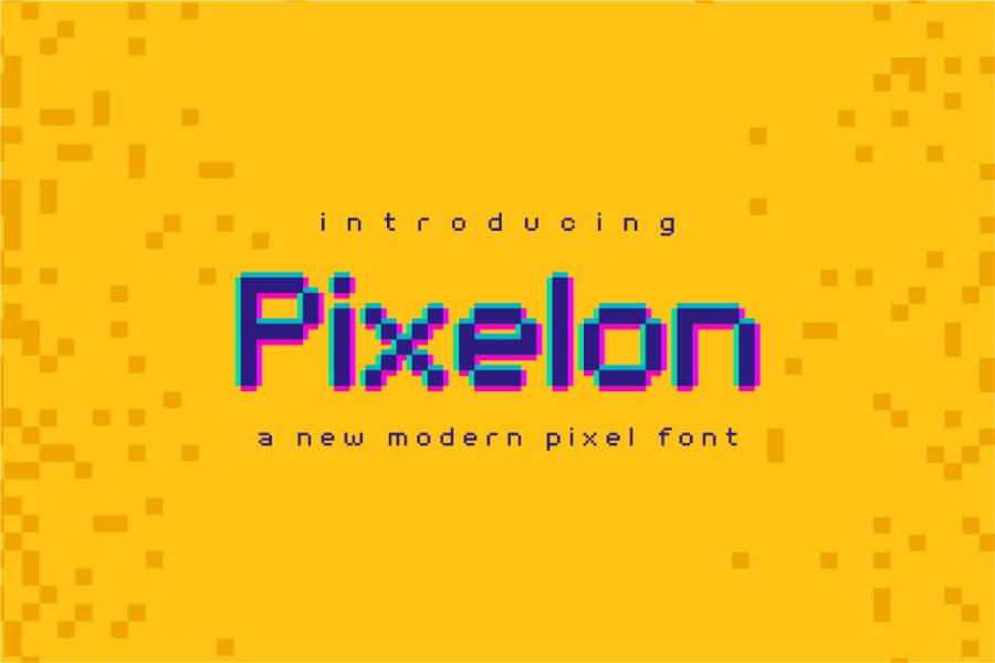 Pixelon Pixel Theme Font