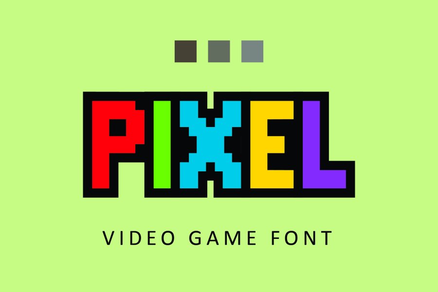 Pixel Retro Gaming Font