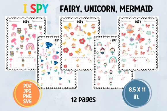 Fairy and Unicorn Find and Count