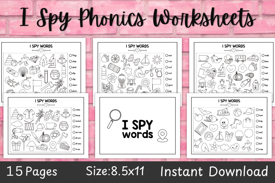 I-Spy Phonics Activity Book