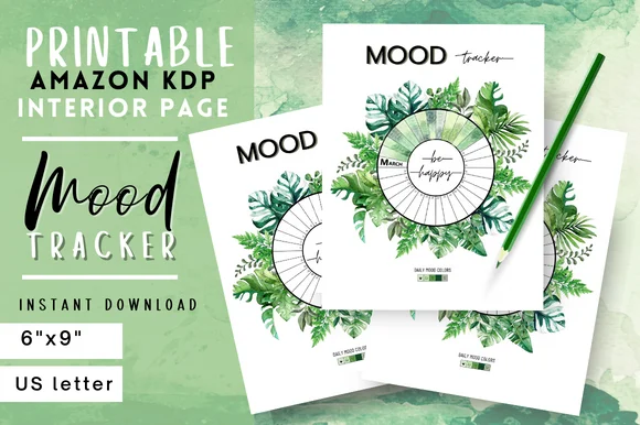 Printable Mood Tracker Journal