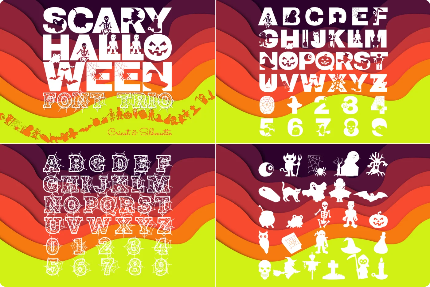 Halloween Trio Font