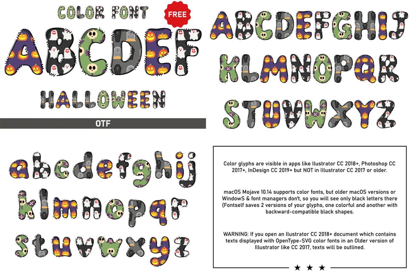 Halloween Display Font