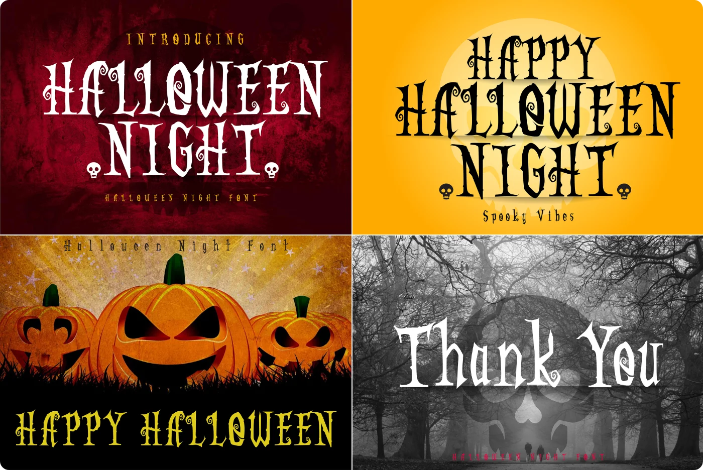 Night Horror Font