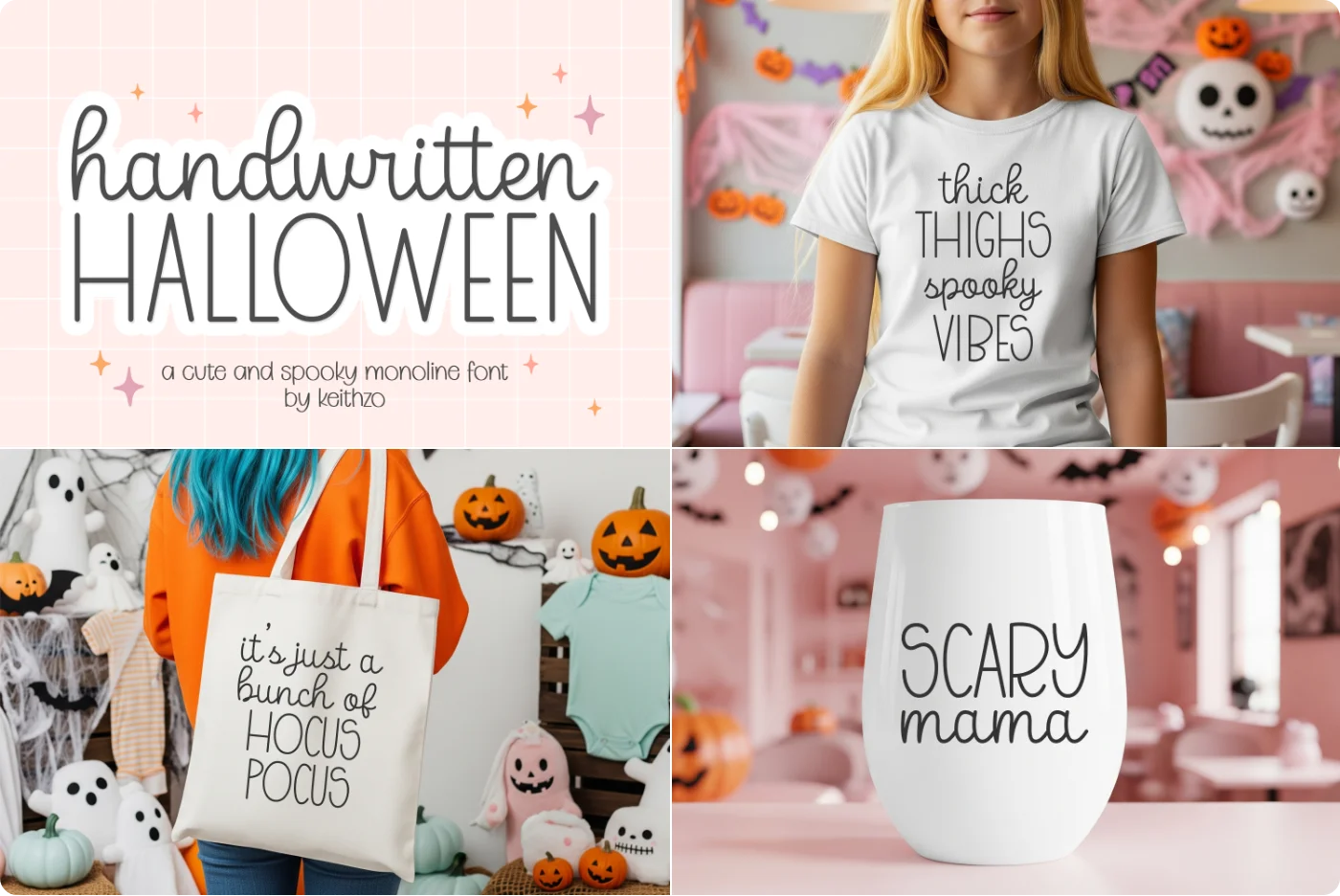 Hallow Monoline Script Font