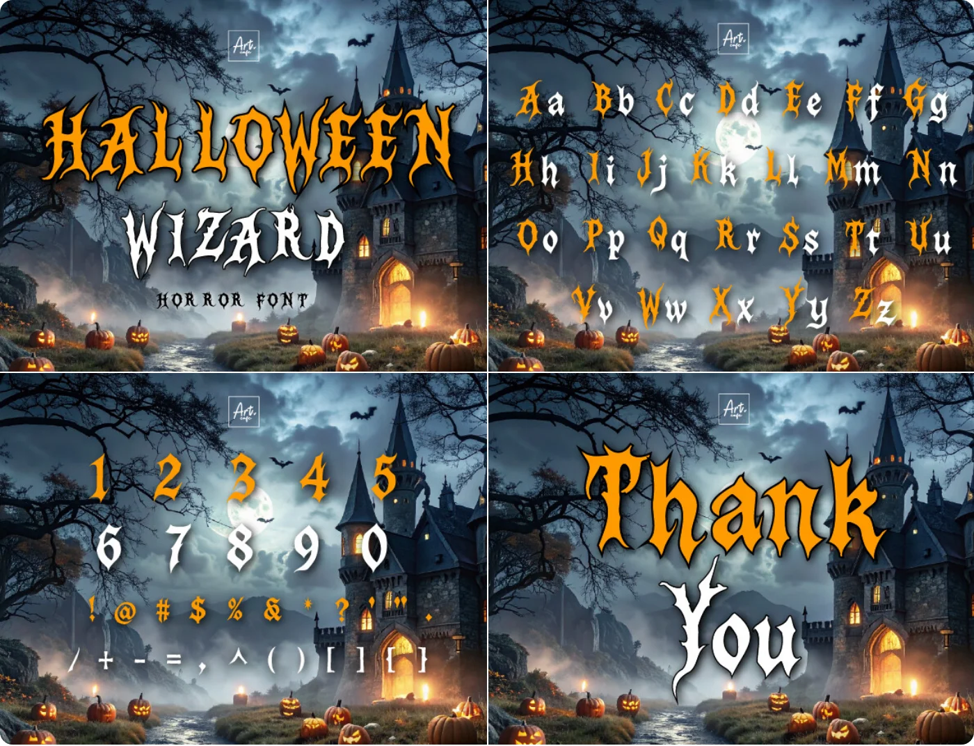 Hallow Wiz Horror Font