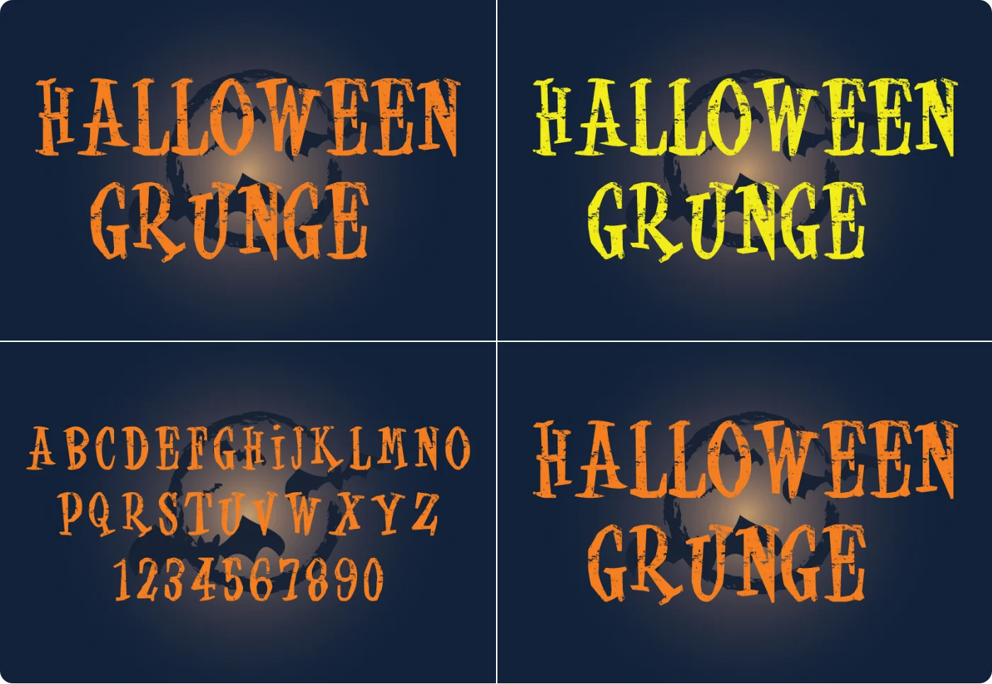 Hallow Horror Grunge Font