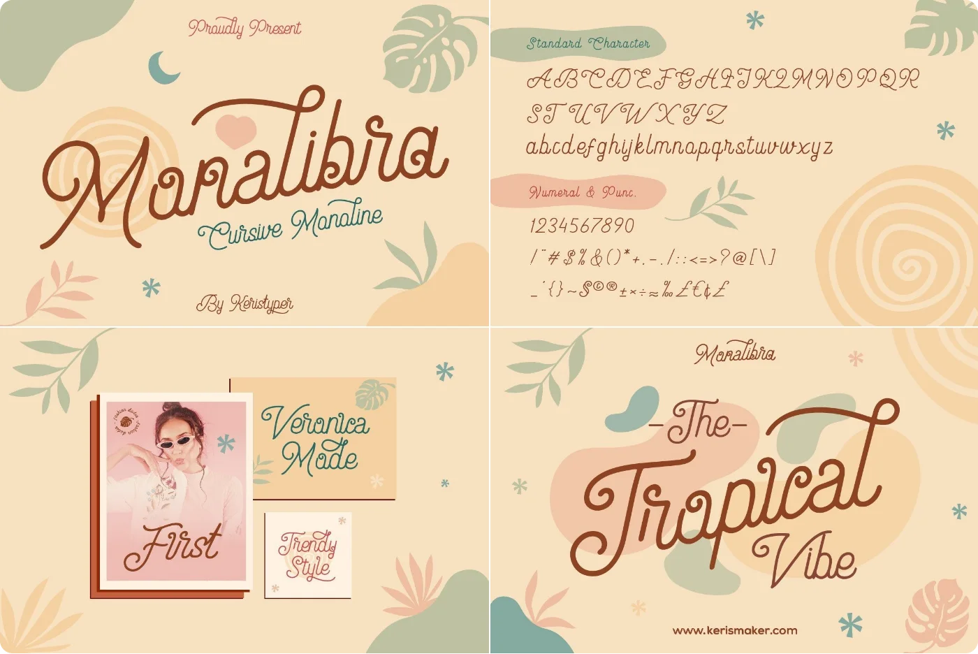 Monalibra Handwritten Script Font