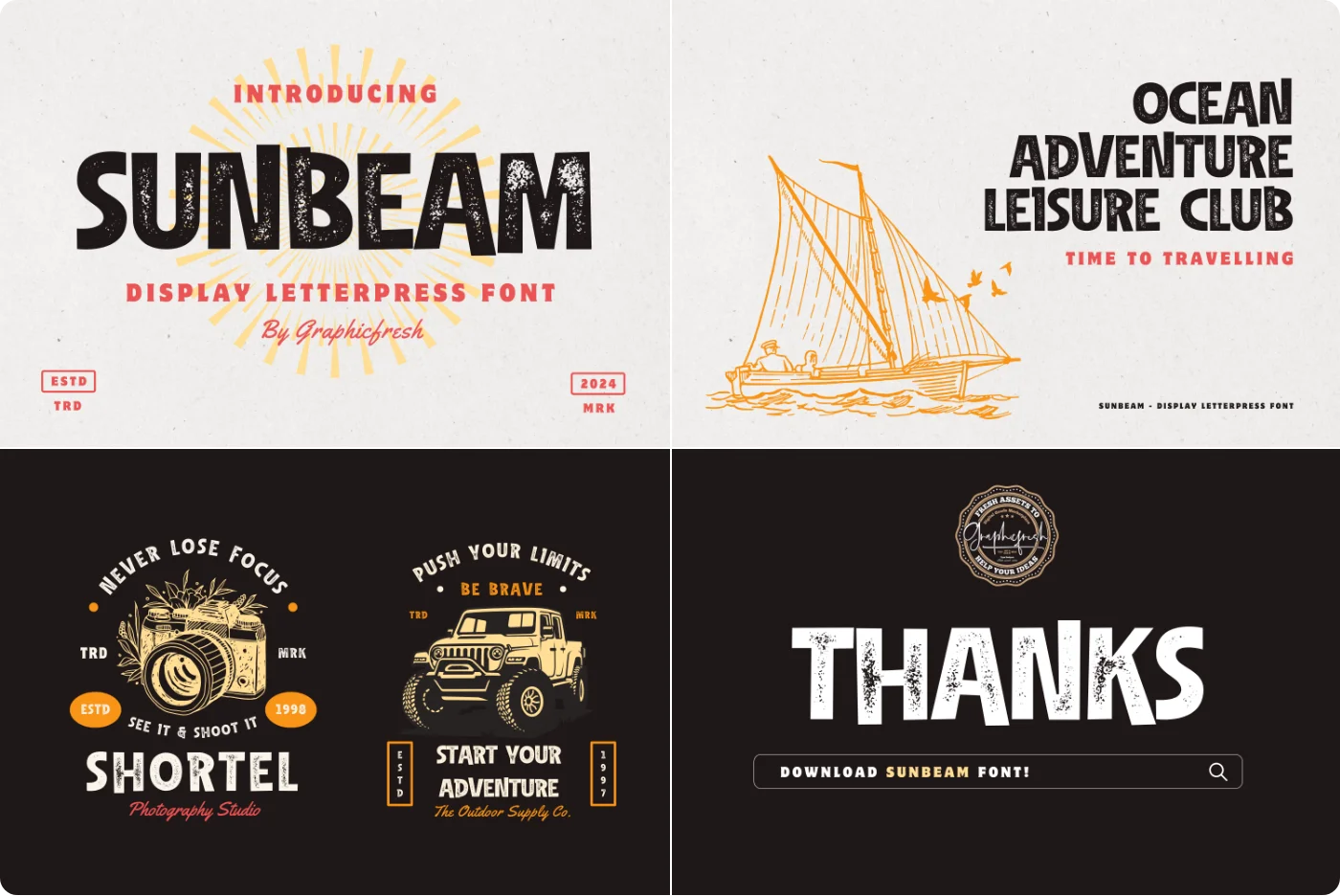 Sunbeam Handwritten Sans Serif Font