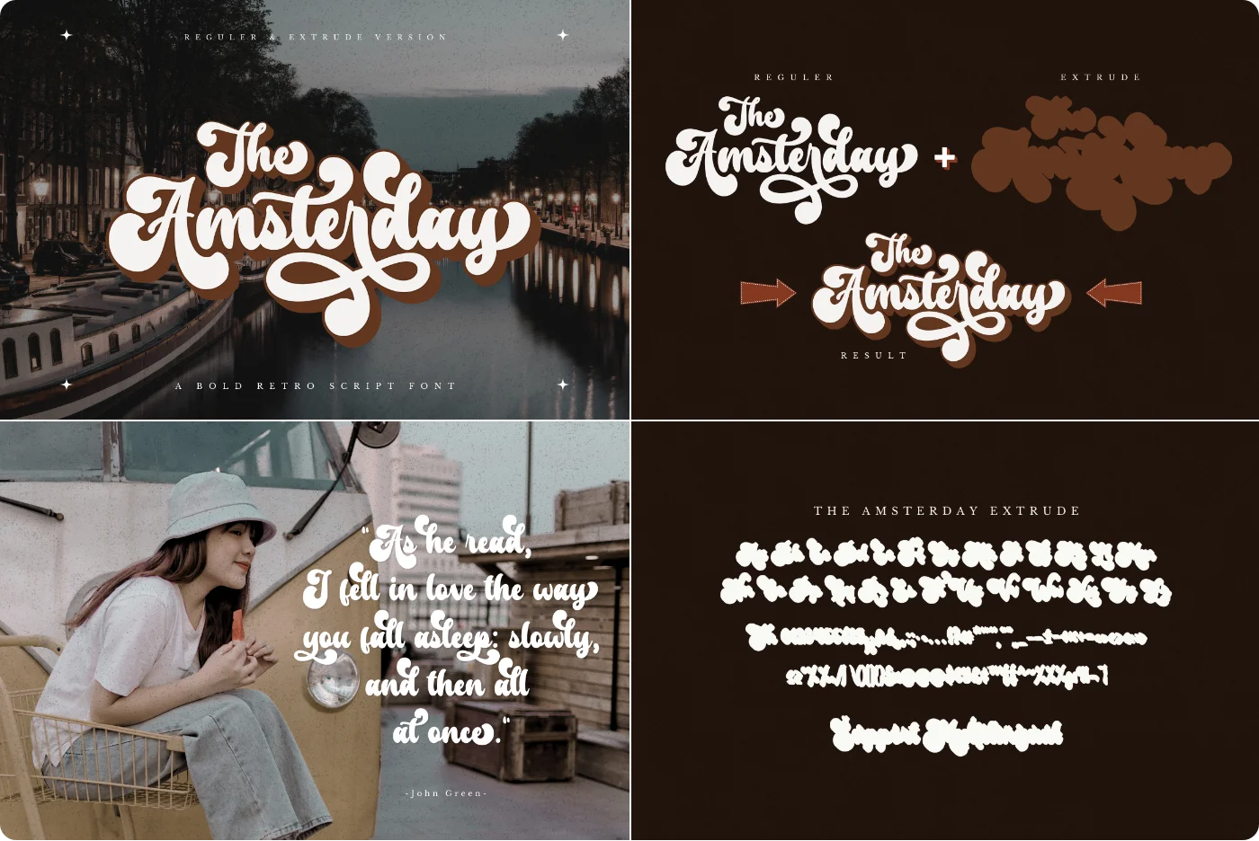 Amsterday Handwritten Script Font