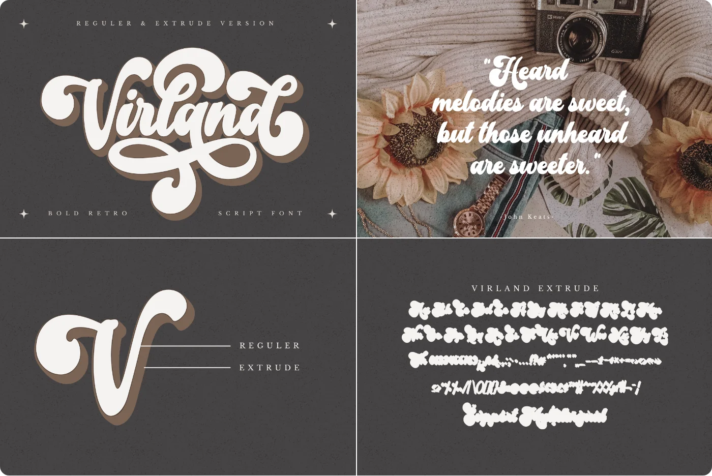 Virland Handwritten Script Font