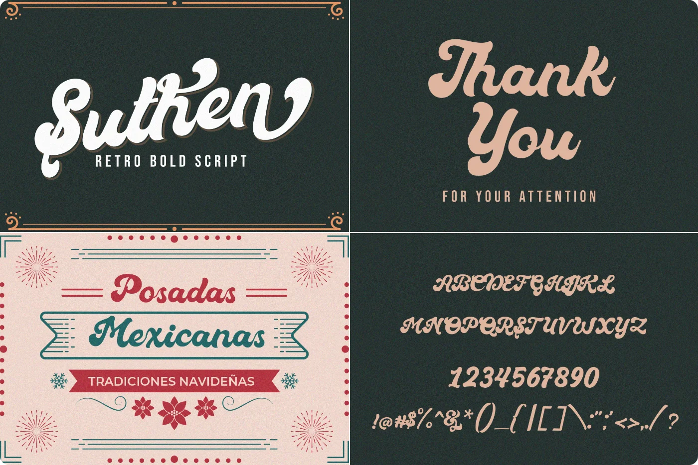 Suthen Handwritten Font