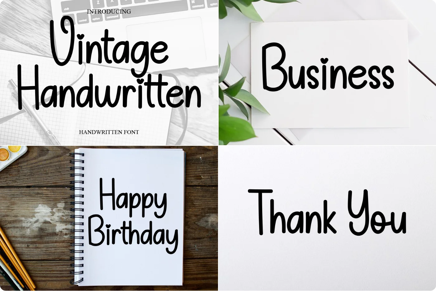 Vintage Handwritten Font