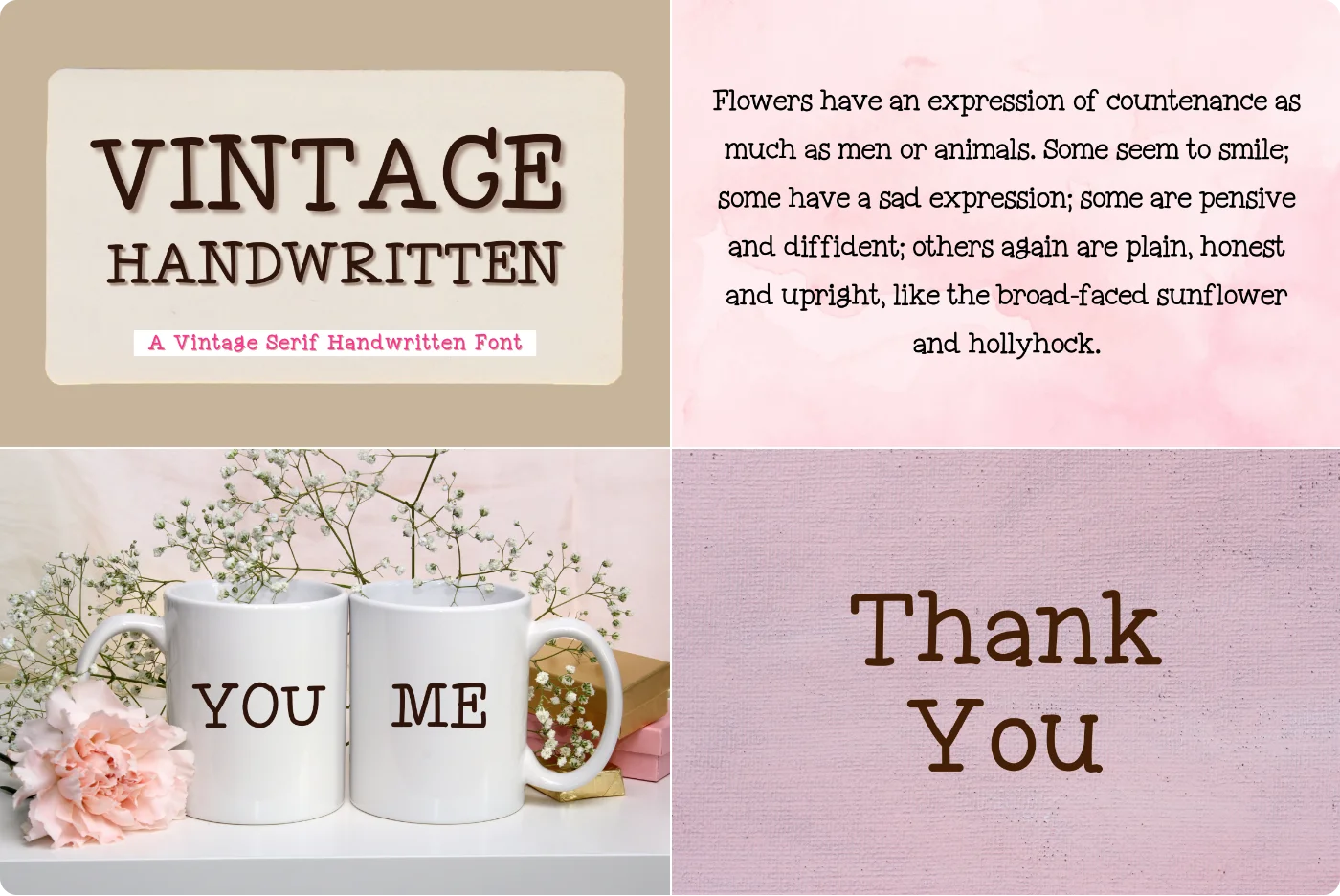 Vintage Serif Font