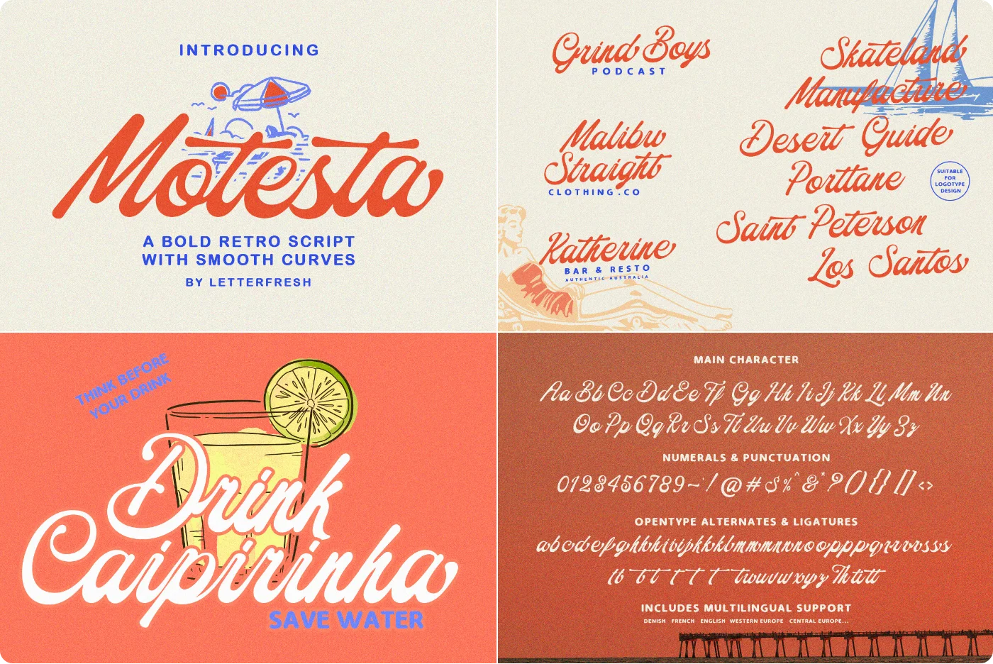 Motesta Handwritten Script Font