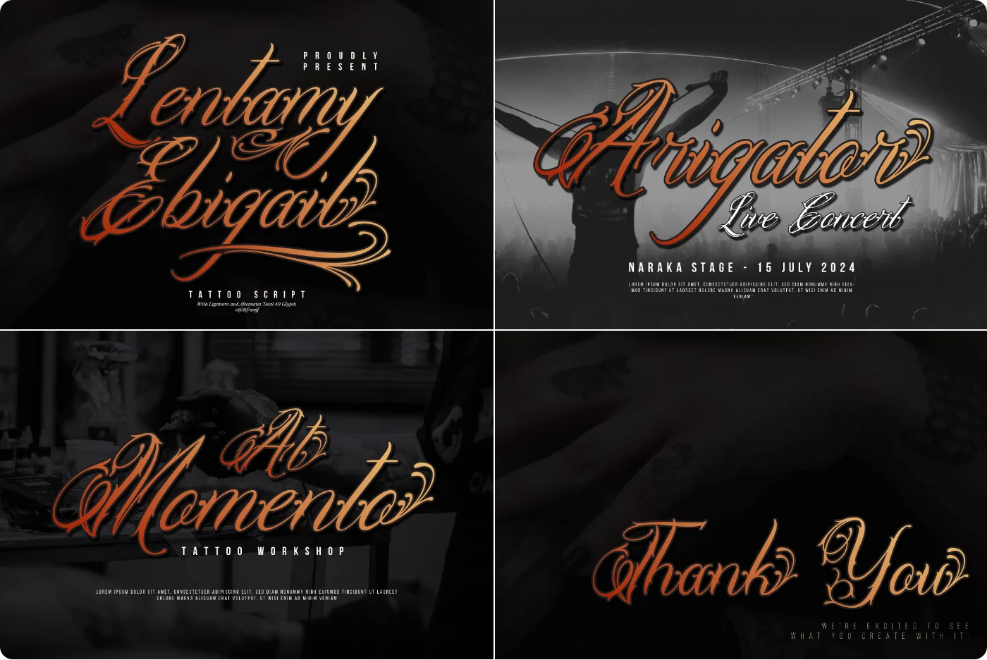 Lentamy Script Font