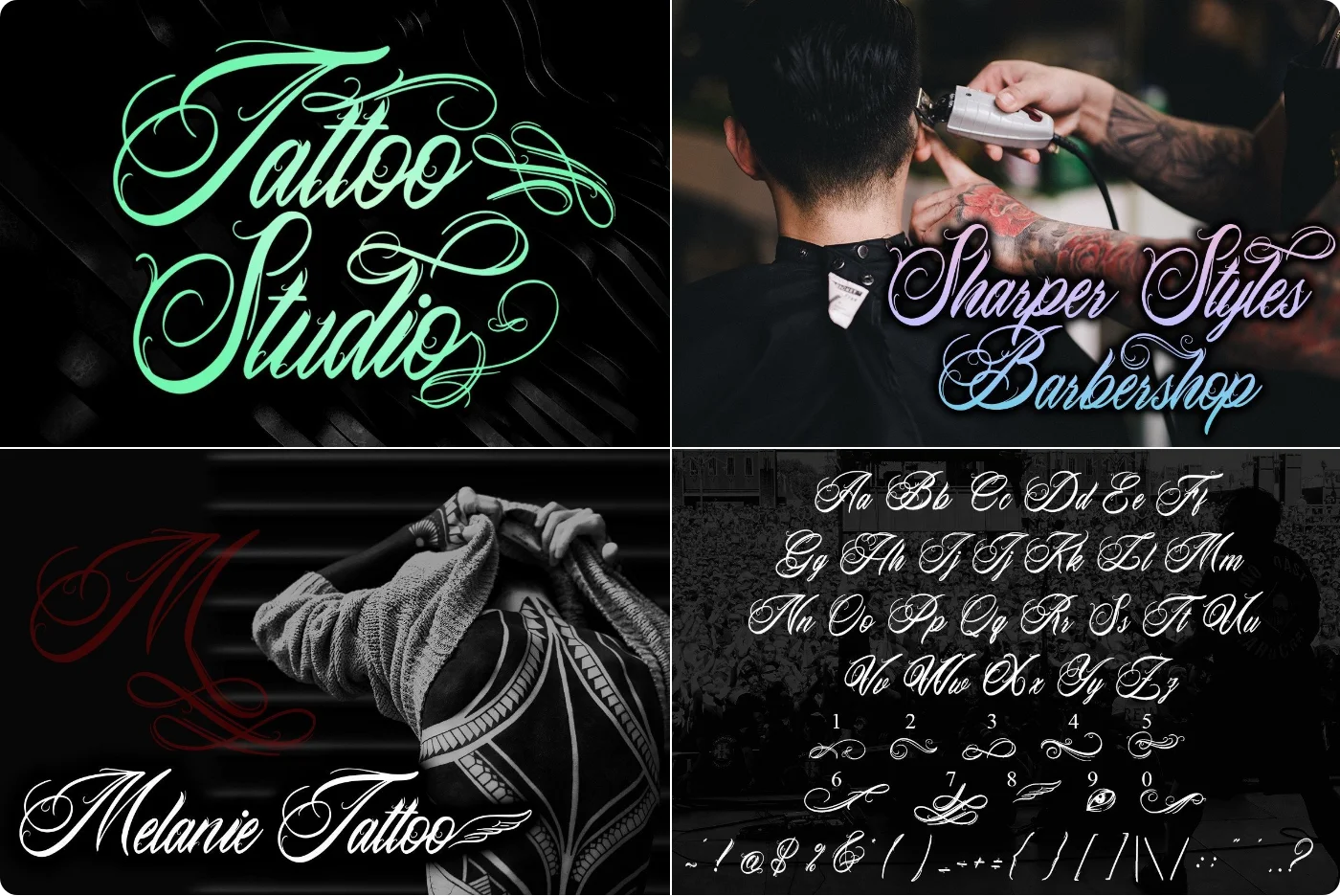 Tattoo Blackletter Font