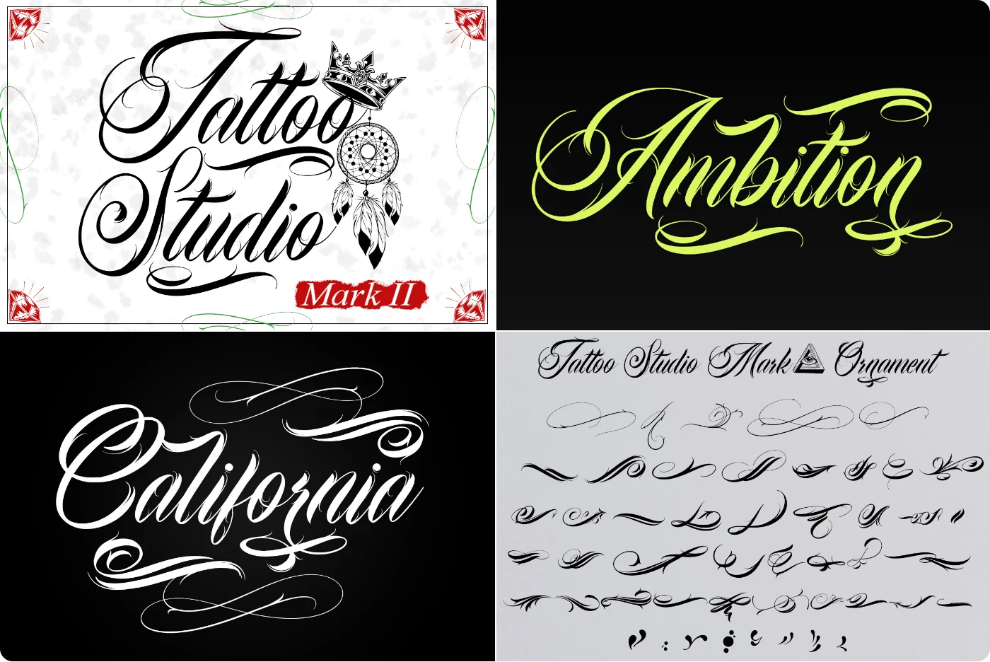 Tattoo Blackletter Font