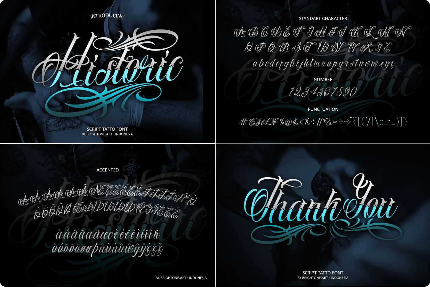 Historic Tattoo Script Font